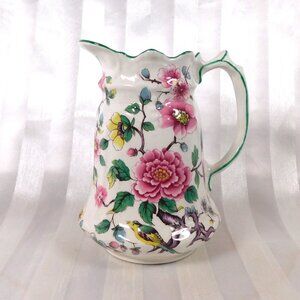 James Kent Old Foley 8 Ounce Pitcher in Chinese Rose # 26162